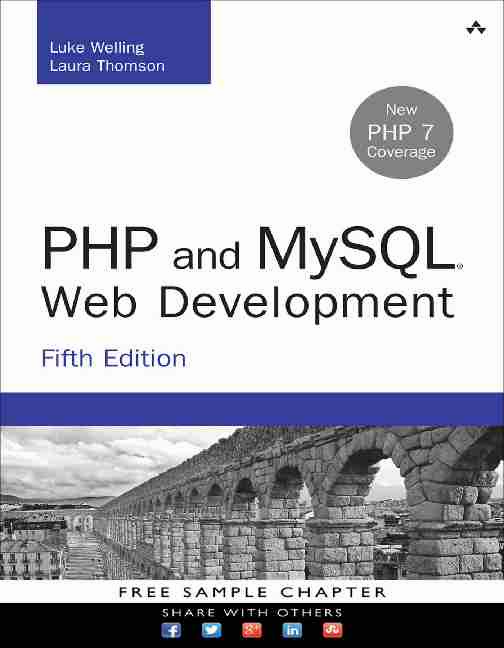 PHP and MySQL® Web Development