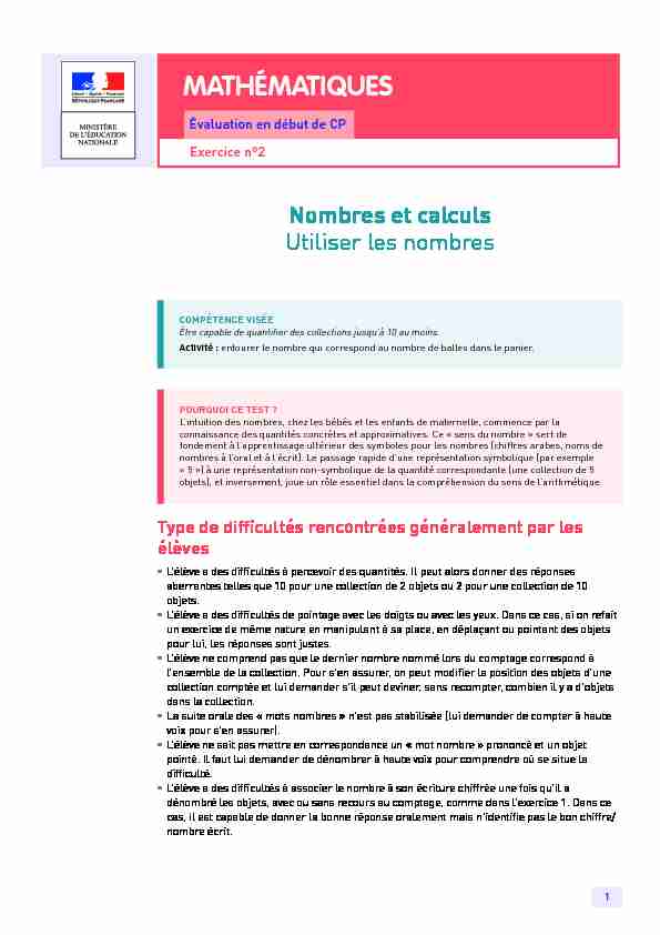 [PDF] Nombres et calculs - MATHÉMATIQUES MATHÉMATIQUES