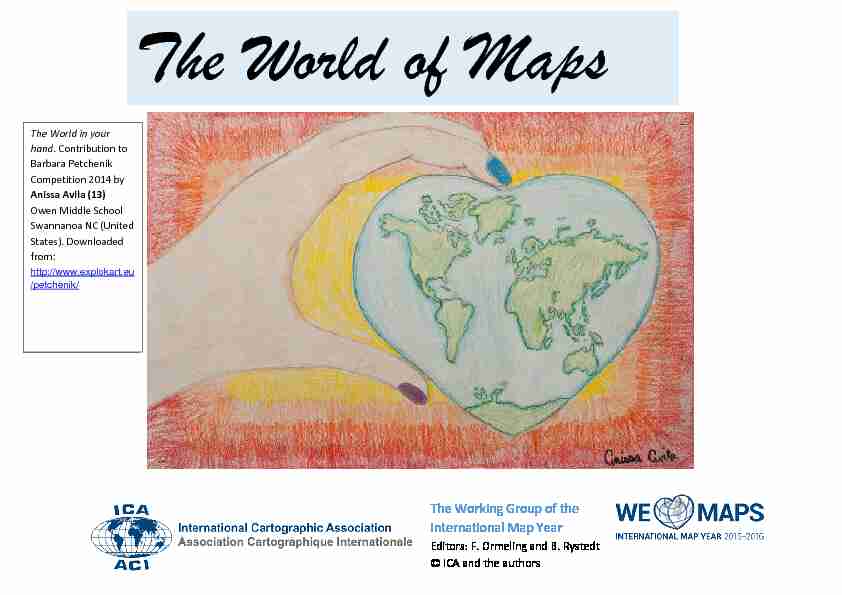 The Working Group of the International Map Year