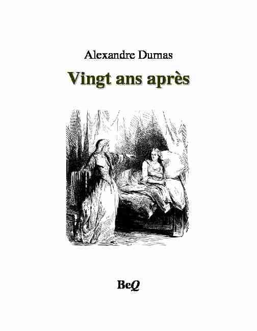Alexandre Dumas - Vingt ans après