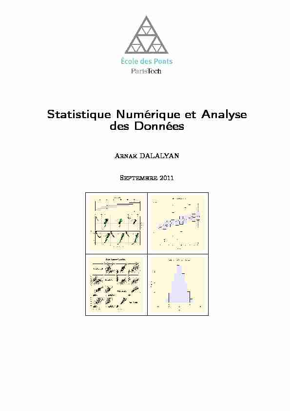 [PDF] Statistique Numérique et Analyse des Données