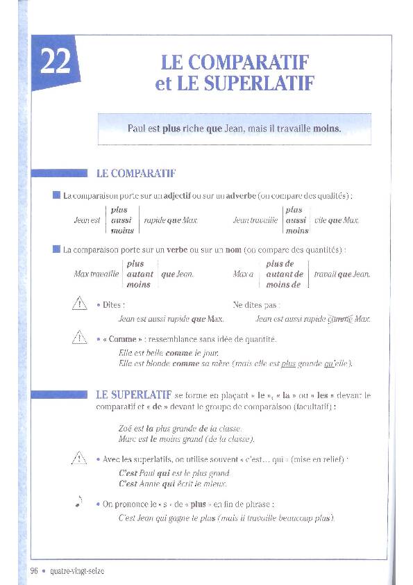 Le Comparatif et Superlatif explication et exercices.pdf