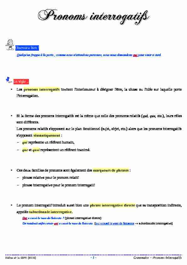 [PDF] pronoms-interrogatifspdf - Le Baobab Bleu