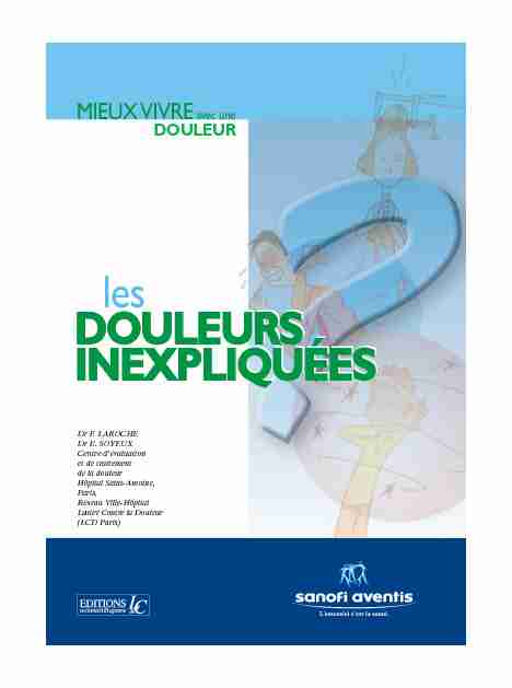 [PDF] Douleurs inexpliquées - Clinique Sainte Marguerite