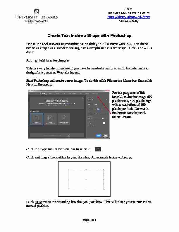 Create Text Inside a Shape with Photoshop