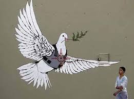 Œuvre :Beach Boys The Armoured Dove Artiste : Banksy