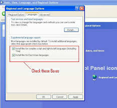 Setting up the Gujarati Unicode Keyboard Layout in windows XP 1