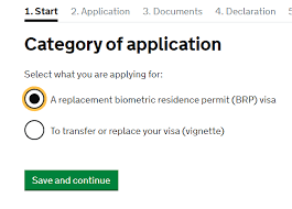 How to apply for a replacement BRP when you are inside the UK