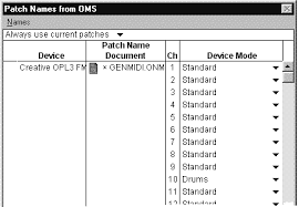 Using the OMS Name Manager