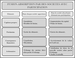 FUSION-ABSORPTION PAR DES SOCIETES AVEC