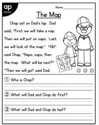 Reading comprehension worksheets for preschoolers