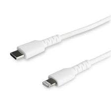 2 m (6.6 ft.) USB C to Lightning Cable - Apple MFi Certified - White