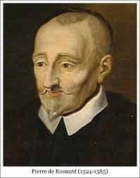 Pierre de Ronsard; Poème “Mignonne allons voir si la rose…” 1550