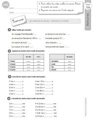 Mesure de longueur cm2 exercices pdf