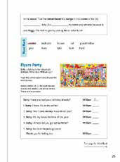 A2 Flyers - Wordlist picture book