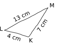 Chapitre XXV : Angles et triangles : inégalité triangulaire