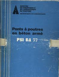 PSIBA 77 - Ponts à poutres en béton armé