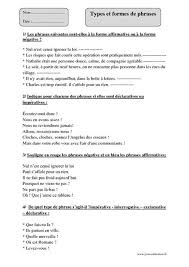 Evaluation formes de phrases cm2