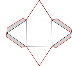 programme de construction Tu vas tracer le patron dun cube grâce