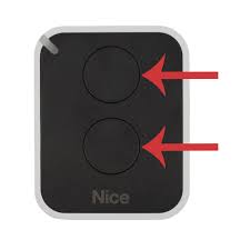 Programming Instructions For NICE Transmitter (Remote) To NICE