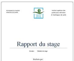 Rapport de stage rural infirmier pdf