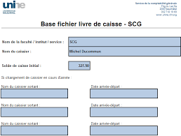 SCG Instr. 1.1.1 INSTRUCTION DE TRAVAIL : GESTION DE CAISSE