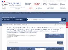 Cas dusage : Direction de linformation légale et  - Légifrance
