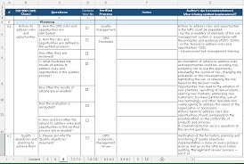 Audit Checklist (Excel) Preview