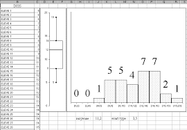 Construction dun histogramme avec Excel