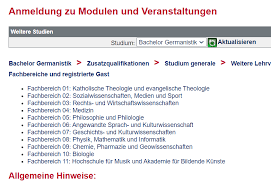 Johannes Gutenberg-Universität Mainz Studium generale