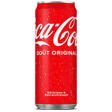 Coca-Cola en canette slim 33 cl COCA-COLA