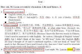 An exploratory study on the role of L1 Chinese and L2 English in the