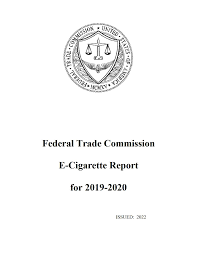 Federal Trade Commission E-Cigarette Report 2019-2020