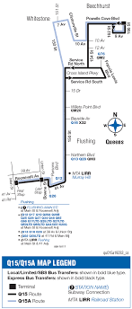 MTA Q15/Q15A bus timetable