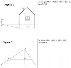 Quatrième - Théorème de Pythagore et réciproque - Exercices