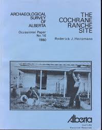 The Cochrane Ranche Historic Site : archaeological excavations