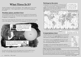 KS2 Geography: What Time Is It?