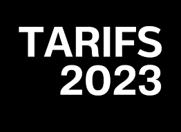 TARIFS 2023 version numérique