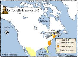 La Nouvelle-France en 1645