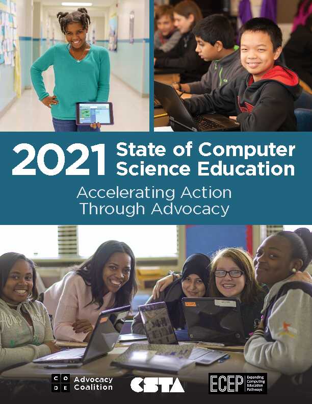 [PDF] 2021 Computer Science Education Policy