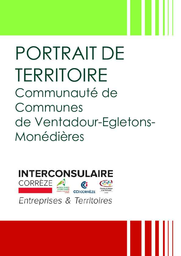 [PDF] PORTRAIT DE TERRITOIRE - Chambre dAgriculture - Corrèze