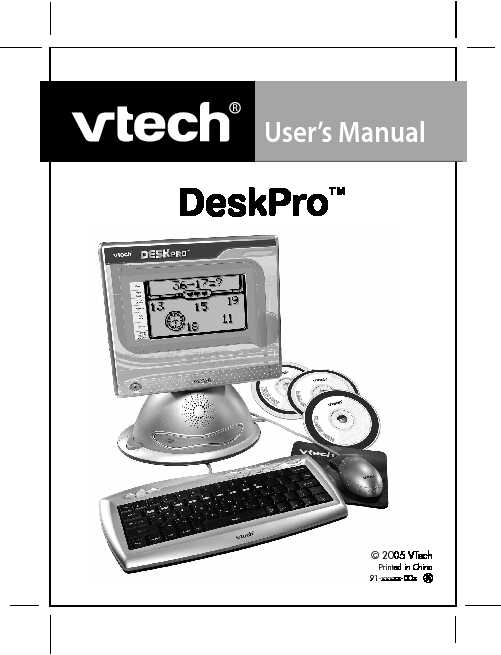 [PDF] DeskPro - VTech