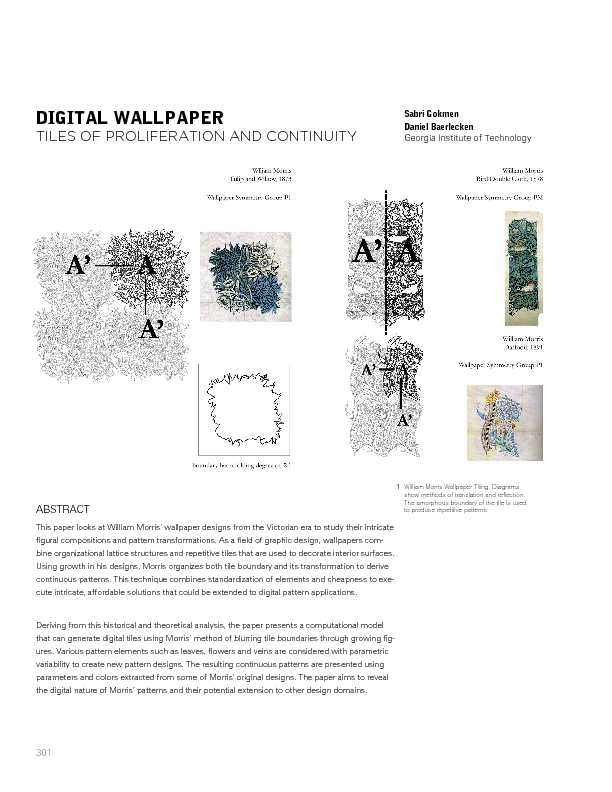 [PDF] DIGITAL WALLPAPER - Cumincad
