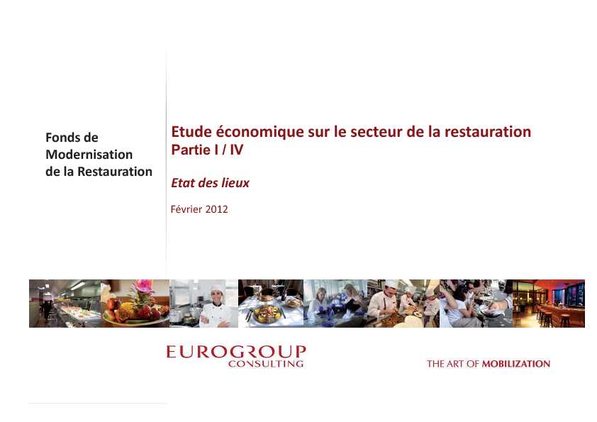 [PDF] Etude économique sur le secteur de la restauration - UMIH