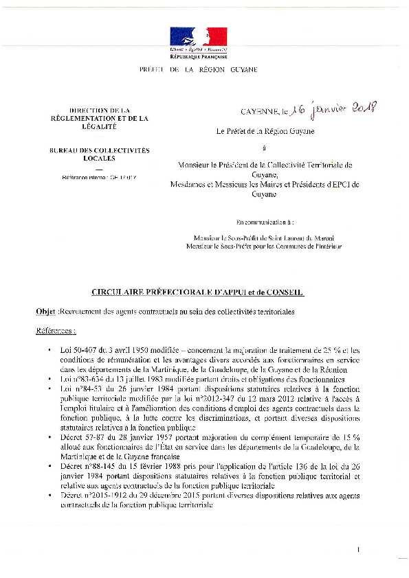 [PDF] BCL-circ-contractuelspdf - Les services de lÉtat en Guyane