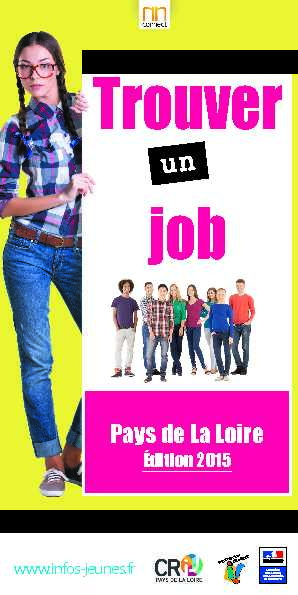 [PDF] Trouver job - Info Jeunes Pays de la Loire