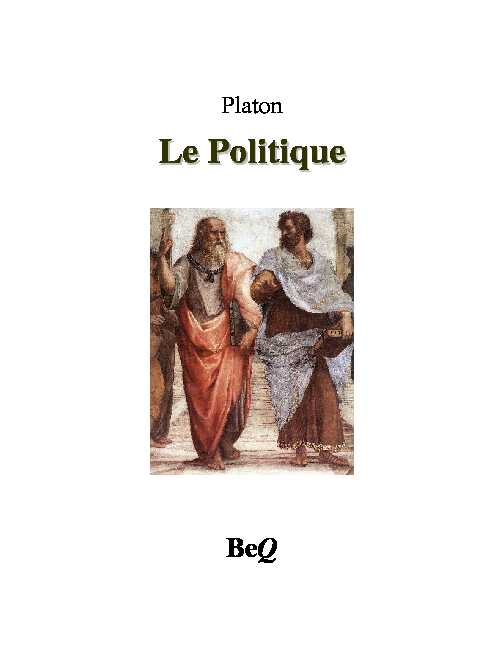 Platon Le Politique