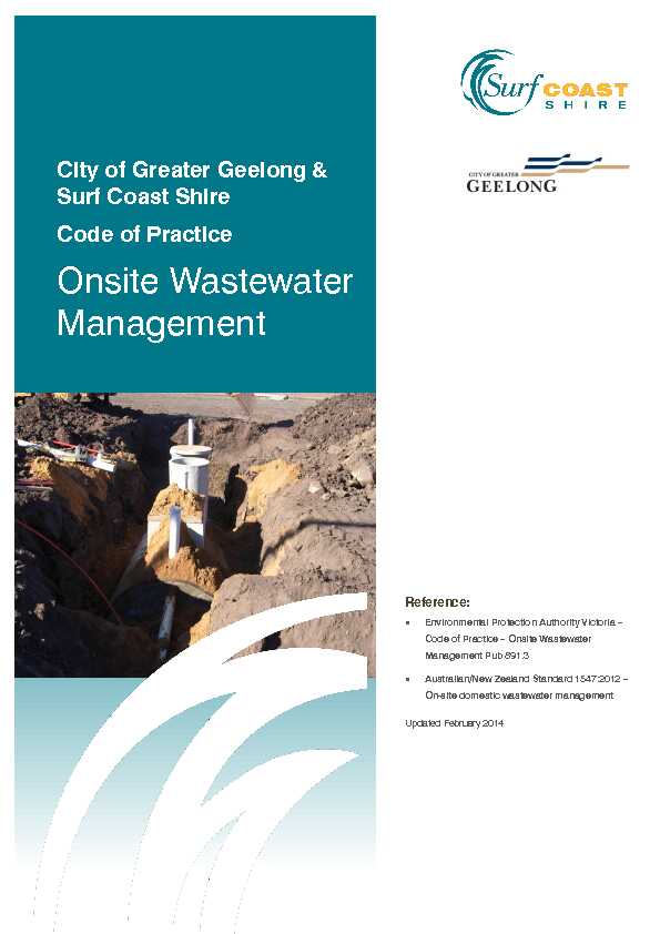 Onsite Wastewater Management