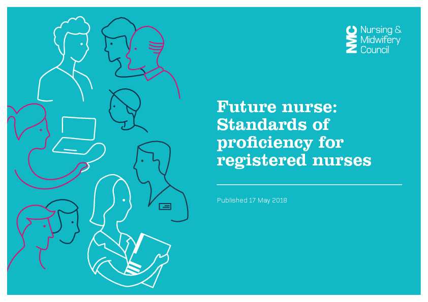 Future nurse: Standards of proficiency for registered nurses