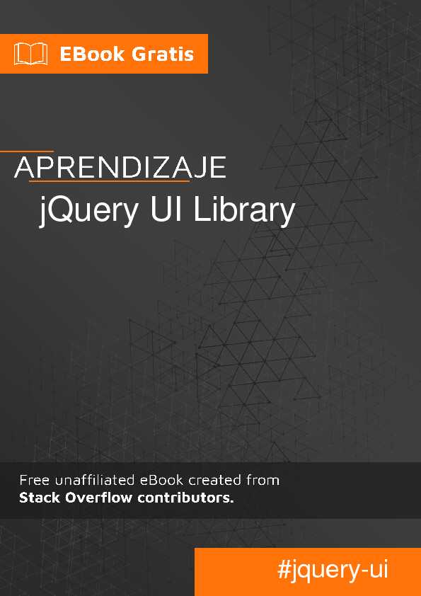 jQuery UI Library